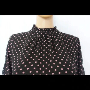 HEARTSOUL polka dot blouse